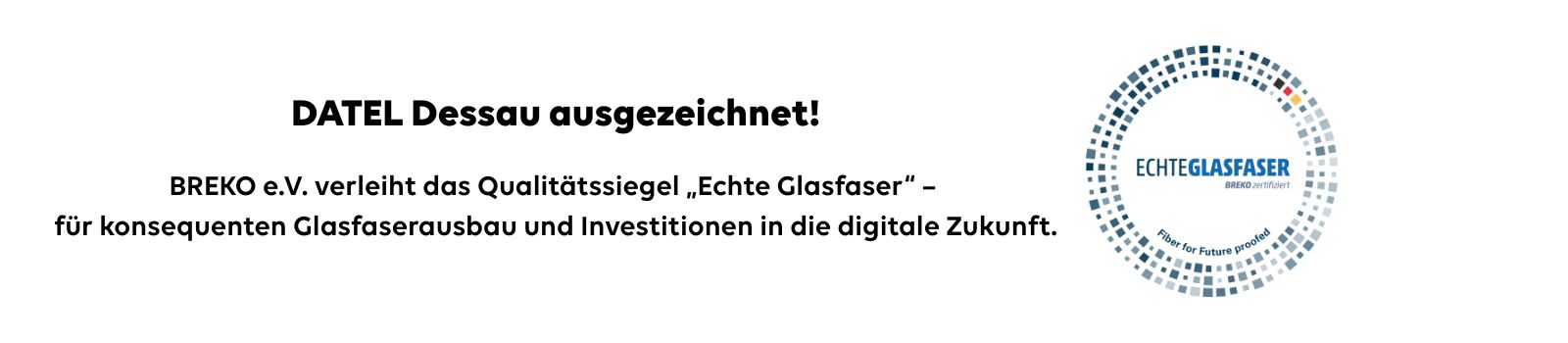 BREKO Zertifikat